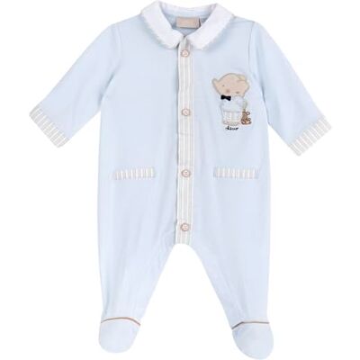 Chicco , Strampler für Neugeborene, aus Leichter und Weicher Baumwolle, mit Praktischer Front- und Schrittöffnung, Ideal für Frühling und Herbst, Designed in Italy, Babykleidung 0-24 Monate Chicco , Strampler für Neugeborene, aus Leichter und Weicher Baumwolle, mit Praktischer Front- und Schrittöffnung, Ideal für Frühling und Herbst, Designed in Italy, Babykleidung 0-24 Monate