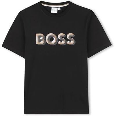 Boss J52360 Unterhemd für Jungen, Schwarz/Weiß, 12 Jahre Boss J52360 Unterhemd für Jungen, Schwarz/Weiß, 12 Jahre