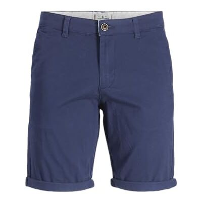JACK & JONES JUNIOR Jpstdavid Jjchino Shorts AKM Sn Jnr Chinoshorts 12254241,Navy Blazer,176 JACK & JONES JUNIOR Jpstdavid Jjchino Shorts AKM Sn Jnr Chinoshorts 12254241,Navy Blazer,176