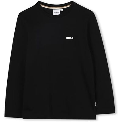 Boss J52364 T-Shirt für Jungen, Schwarz, 14 Jahre Boss J52364 T-Shirt für Jungen, Schwarz, 14 Jahre