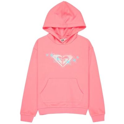 Roxy Fleecepullover Surf Feeling Hoodie Terry Mädchen Pink Roxy Fleecepullover Surf Feeling Hoodie Terry Mädchen Pink