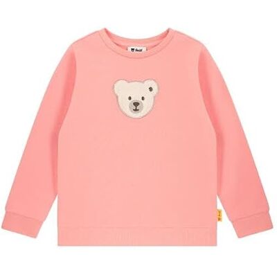 Steiff Sweatshirt EU Größe 104 Peach Blossom, Langarm-Sweatshirt, Longsleeve für Kinder, Pullover langärmelig, Babyoberteil, ideales Basic Shirt, bequem und weich, waschmaschinenfest Steiff Sweatshirt EU Größe 104 Peach Blossom, Langarm-Sweatshirt, Longsleeve für Kinder, Pullover langärmelig, Babyoberteil, ideales Basic Shirt, bequem und weich, waschmaschinenfest
