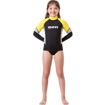 Mares XL Langarm Rash Guard - UPF 80+ für Junior-Sportarten Mares XL Langarm Rash Guard - UPF 80+ für Junior-Sportarten
