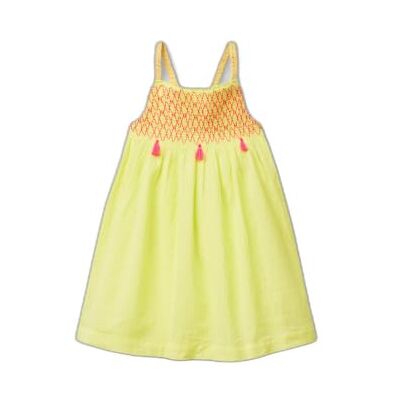 United Mädchen und Jungen Vestito 4m6bgv02g Kleid, gelb, 5 Jahre United Mädchen und Jungen Vestito 4m6bgv02g Kleid, gelb, 5 Jahre