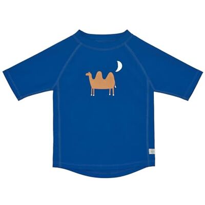 LÄSSIG Baby Kinder Schwimmshirt Badeshirt Kurzarm mit UV-Schutz/Short Sleeve Rashguard Camel Blue, 7-12 Monate, Größe: 74/80 LÄSSIG Baby Kinder Schwimmshirt Badeshirt Kurzarm mit UV-Schutz/Short Sleeve Rashguard Camel Blue, 7-12 Monate, Größe: 74/80