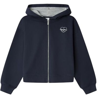 Pepe Jeans AVY Sweatshirt für Mädchen, Blau (Dulwich Blue), 10, Blau (Dulwich Blue), 10 Jahre Pepe Jeans AVY Sweatshirt für Mädchen, Blau (Dulwich Blue), 10, Blau (Dulwich Blue), 10 Jahre