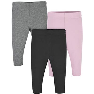 Gerber Baby Mädchen Kleinkind Multi-Pack Premium Hosen Leggings Rosa/Schwarz 3-6 Monate Gerber Baby Mädchen Kleinkind Multi-Pack Premium Hosen Leggings Rosa/Schwarz 3-6 Monate