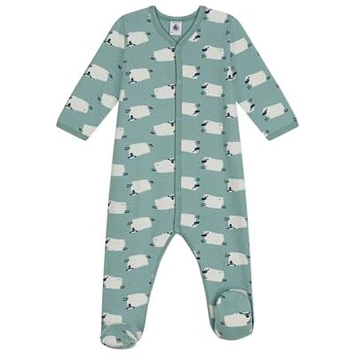 Petit Bateau A0AXJ Langärmliger Schlafanzug Unisex Baby Paul/Multico 6 Monate Petit Bateau A0AXJ Langärmliger Schlafanzug Unisex Baby Paul/Multico 6 Monate