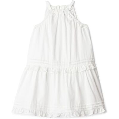 Amazon x Sofia Grainge Mädchen Mommy & Me Kleider aus Baumwollsatin, Weiß, 12-14 Jahre Amazon x Sofia Grainge Mädchen Mommy & Me Kleider aus Baumwollsatin, Weiß, 12-14 Jahre