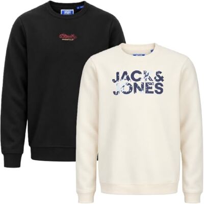 JACK & JONES Junior Kinder Jungen Kapuzenpullover Kids Hoodie Sweatshirt Sweat Shirt Hood JACK & JONES Junior Kinder Jungen Kapuzenpullover Kids Hoodie Sweatshirt Sweat Shirt Hood