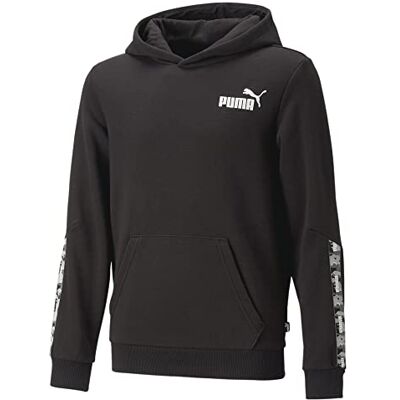Puma ESS Tape Camo Hoody Kinder Sweatshirt Kapuzenpullover schwarz 673235, Bekleidung:128 Puma ESS Tape Camo Hoody Kinder Sweatshirt Kapuzenpullover schwarz 673235, Bekleidung:128