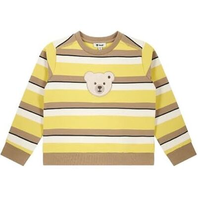 Steiff Sweatshirt EU Größe 116 Cream Gold, Langarm-Sweatshirt, Longsleeve für Kinder, Pullover langärmelig, Babyoberteil, ideales Basic Shirt, bequem und weich, waschmaschinenfest Steiff Sweatshirt EU Größe 116 Cream Gold, Langarm-Sweatshirt, Longsleeve für Kinder, Pullover langärmelig, Babyoberteil, ideales Basic Shirt, bequem und weich, waschmaschinenfest