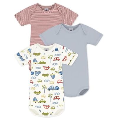 Petit Bateau Unisex Baby A0fqd Unterwäsche für den Tag (3er Pack) Petit Bateau Unisex Baby A0fqd Unterwäsche für den Tag (3er Pack)