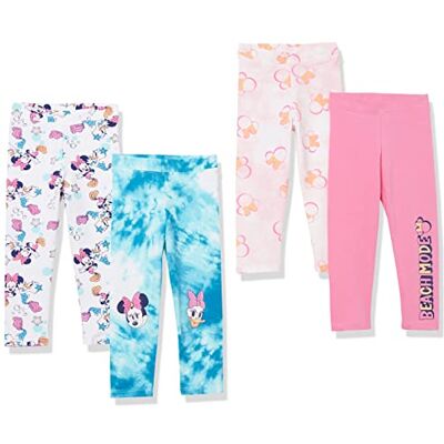 Amazon Disney Marvel Star Wars Frozen Princess Mädchen Leggings, 4er-Pack, Minnie/Strand, 4 Jahre Amazon Disney Marvel Star Wars Frozen Princess Mädchen Leggings, 4er-Pack, Minnie/Strand, 4 Jahre