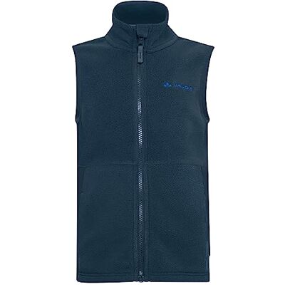 VAUDE Kinder Fleece Weste Kids Pulex Vest II, warm, weich, pflegeleicht und schnelltrocknend, dark sea, 92 VAUDE Kinder Fleece Weste Kids Pulex Vest II, warm, weich, pflegeleicht und schnelltrocknend, dark sea, 92