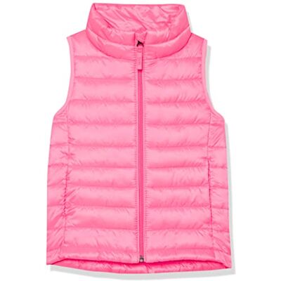 Amazon Mädchen Leichte, Wasserbeständige Pufferweste, Verstaubar, Neonrosa, 11-12 Jahre Amazon Mädchen Leichte, Wasserbeständige Pufferweste, Verstaubar, Neonrosa, 11-12 Jahre
