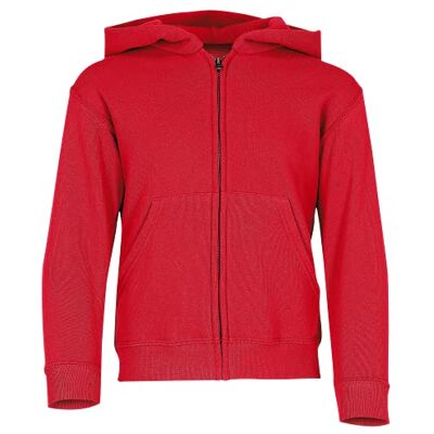 Fruit of the Loom Kids Classic Hooded Sweat Jacket Kinder Kapuzenjacke mit Doppelkapuze, verdecktem Metall-Reißverschluss & Vordertaschen, Jungen & Mädchen Fruit of the Loom Kids Classic Hooded Sweat Jacket Kinder Kapuzenjacke mit Doppelkapuze, verdecktem Metall-Reißverschluss & Vordertaschen, Jungen & Mädchen
