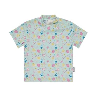 Sterntaler Badeshirt Muschel – Baby- & Kinder-Badeshirt aus Elasthan-Bademodenstoff, Kurzarm, Muschel-Muster, Reißverschluss an der Schulter, UV-Schutz 50+, hellmint, Größe 104 Sterntaler Badeshirt Muschel – Baby- & Kinder-Badeshirt aus Elasthan-Bademodenstoff, Kurzarm, Muschel-Muster, Reißverschluss an der Schulter, UV-Schutz 50+, hellmint, Größe 104