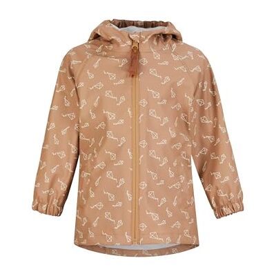 Sterntaler Regenjacke ungefüttert Drachen Kinder Regenjacke wasserdicht Jungen Jacke mit verschweißten Nähten, Kapuze und reflektierendem Detail robuste Regenbekleidung lehmbraun, Größe 92 Sterntaler Regenjacke ungefüttert Drachen Kinder Regenjacke wasserdicht Jungen Jacke mit verschweißten Nähten, Kapuze und reflektierendem Detail robuste Regenbekleidung lehmbraun, Größe 92