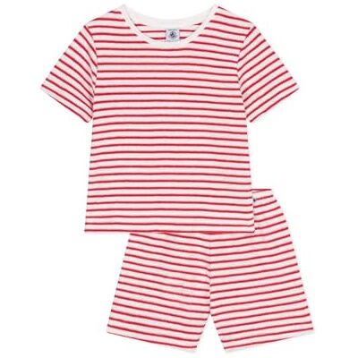 Petit Bateau Jungen Pyjacourt A0cjy, Marshmallow/SPI, 12 Jahre Petit Bateau Jungen Pyjacourt A0cjy, Marshmallow/SPI, 12 Jahre