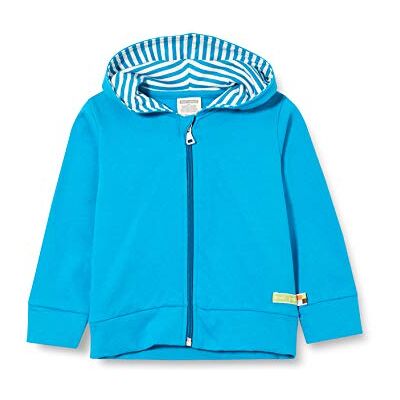loud + proud Unisex Kinder met capuchon, GOTS gecertificeerd Jacke, Petrol, 110-116 EU loud + proud Unisex Kinder met capuchon, GOTS gecertificeerd Jacke, Petrol, 110-116 EU