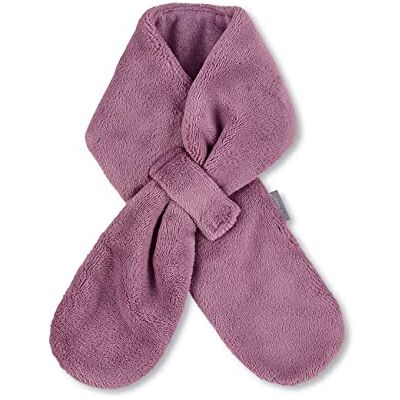 Sterntaler Unisex Baby Schal aus Teddyflausch, Rückseite Baumwollfleece, Rosa, 80 Sterntaler Unisex Baby Schal aus Teddyflausch, Rückseite Baumwollfleece, Rosa, 80