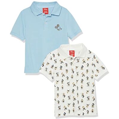 Amazon Disney Marvel Star Wars Jungen Kurzärmlige Piqué-Poloshirts, 2er-Pack, Mickey Peace, 11-12 Jahre Amazon Disney Marvel Star Wars Jungen Kurzärmlige Piqué-Poloshirts, 2er-Pack, Mickey Peace, 11-12 Jahre
