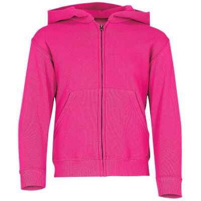 Fruit of the Loom Kids Classic Hooded Sweat Jacket Kinder Kapuzenjacke mit Doppelkapuze, verdecktem Metall-Reißverschluss & Vordertaschen, Jungen & Mädchen Fruit of the Loom Kids Classic Hooded Sweat Jacket Kinder Kapuzenjacke mit Doppelkapuze, verdecktem Metall-Reißverschluss & Vordertaschen, Jungen & Mädchen