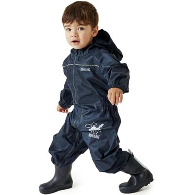 Regatta Unisex Kinder, Overtrousers, Navy, 86 Regatta Unisex Kinder, Overtrousers, Navy, 86