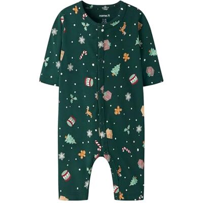 NAME IT Unisex Child Schlafanzug Weihnachts Nbnvismas Ls Nightsuit, Botanical Garden 1, 74 EU NAME IT Unisex Child Schlafanzug Weihnachts Nbnvismas Ls Nightsuit, Botanical Garden 1, 74 EU