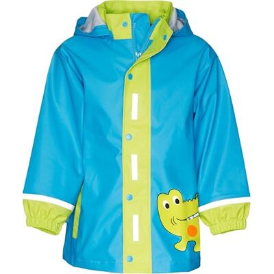 Playshoes Regenjacke Unisex Kinder Wind- und wasserdicht Regenmantel Regenbekleidung, Krokodil, 92 Playshoes Regenjacke Unisex Kinder Wind- und wasserdicht Regenmantel Regenbekleidung, Krokodil, 92