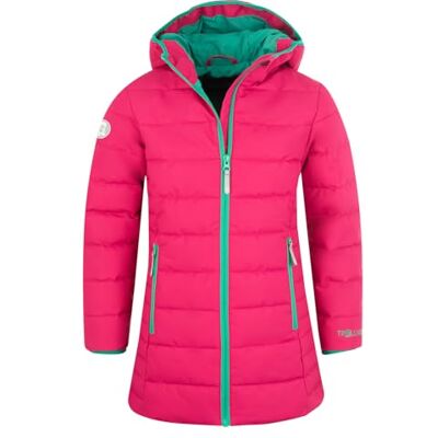 Trollkids Kinder Stavanger Jacke Rosa Größe M - Jacket Trollkids Kinder Stavanger Jacke Rosa Größe M - Jacket