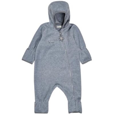 Sterntaler Unisex Baby Overall, Grau (Silber Melange), 86 Sterntaler Unisex Baby Overall, Grau (Silber Melange), 86
