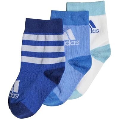 Adidas Unisex Kinder Graphic Socks 3 Pairs, Royal Blue/Blue Fusion/White, 4-5 Years Adidas Unisex Kinder Graphic Socks 3 Pairs, Royal Blue/Blue Fusion/White, 4-5 Years
