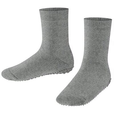 FALKE Unisex Kinder Stoppersocken Catspads K Hp Baumwolle rutschhemmende Noppen 1 Paar, Grau Light Grey Melange 3390, 27-30 FALKE Unisex Kinder Stoppersocken Catspads K Hp Baumwolle rutschhemmende Noppen 1 Paar, Grau Light Grey Melange 3390, 27-30