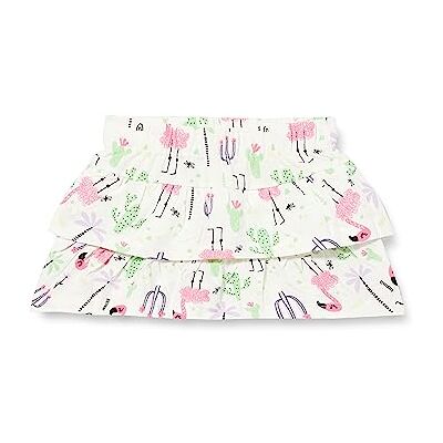 NAME IT Mädchen NMFVIGGA Skirt J1 Rock, White Alyssum/AOP:Kaktus, 92 NAME IT Mädchen NMFVIGGA Skirt J1 Rock, White Alyssum/AOP:Kaktus, 92