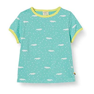 loud + proud Baby Mädchen T-Shirt Allover Print Organic Cotton T-Shirt, per Pack Grün (Mint MIN), 62/68 (Herstellergröße: 62/68) loud + proud Baby Mädchen T-Shirt Allover Print Organic Cotton T-Shirt, per Pack Grün (Mint MIN), 62/68 (Herstellergröße: 62/68)