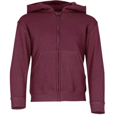 Fruit of the Loom Kids Classic Hooded Sweat Jacket Kinder Kapuzenjacke mit Doppelkapuze, verdecktem Metall-Reißverschluss & Vordertaschen, Jungen & Mädchen Fruit of the Loom Kids Classic Hooded Sweat Jacket Kinder Kapuzenjacke mit Doppelkapuze, verdecktem Metall-Reißverschluss & Vordertaschen, Jungen & Mädchen