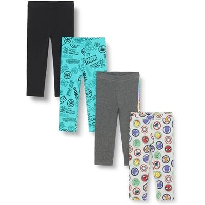 Amazon Disney Marvel Star Wars Frozen Princess Mädchen Leggings, 4er-Pack, Marvel Icons, 4 Jahre Amazon Disney Marvel Star Wars Frozen Princess Mädchen Leggings, 4er-Pack, Marvel Icons, 4 Jahre