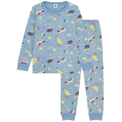 Petit Bateau Mädchen Chroma_h25 Nachtwäsche, Adriatic/Multico, 12 Jahre Petit Bateau Mädchen Chroma_h25 Nachtwäsche, Adriatic/Multico, 12 Jahre