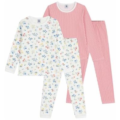 Petit Bateau Mädchen Lot Bigjol Nachtwäsche, Variante 1, 4 Jahre Petit Bateau Mädchen Lot Bigjol Nachtwäsche, Variante 1, 4 Jahre