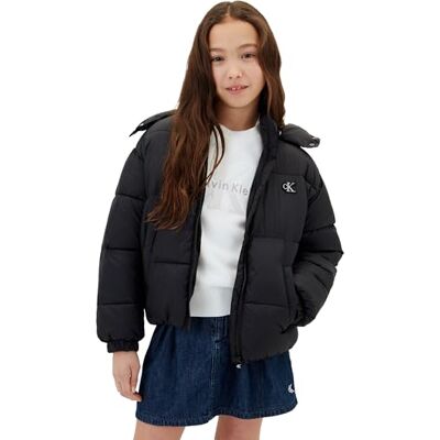 Calvin Minime Ck Short HD Puffer Jacke LVCKTJM02G Pufferjacke, Schwarz (Pvh Black), 8 Jahre Calvin Minime Ck Short HD Puffer Jacke LVCKTJM02G Pufferjacke, Schwarz (Pvh Black), 8 Jahre
