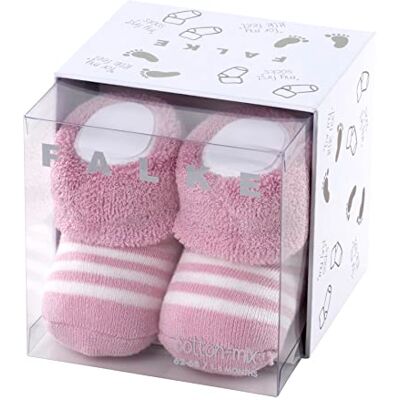 FALKE Unisex Baby Socken Erstlingsringel B SO Baumwolle einfarbig 1 Paar, Rosa (Thulit 8663), 62-68 FALKE Unisex Baby Socken Erstlingsringel B SO Baumwolle einfarbig 1 Paar, Rosa (Thulit 8663), 62-68