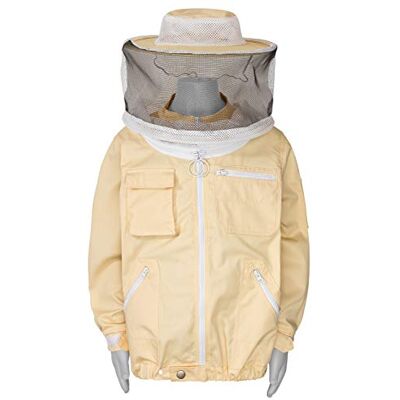 Germerott Bienentechnik Imkerschutzjacke für Kinder SUN mit abnehmbarem Schleier (158 / 164) Germerott Bienentechnik Imkerschutzjacke für Kinder SUN mit abnehmbarem Schleier (158 / 164)