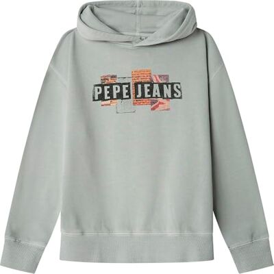 Pepe Jeans Jungen Felder Sweatshirt, Grau (Cool Grey), 4 Jahre Pepe Jeans Jungen Felder Sweatshirt, Grau (Cool Grey), 4 Jahre