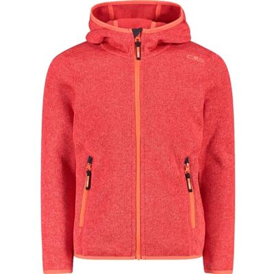 Cmp Kid G Jacke Fixe Kapuze - Skijacke für Kinder, Rot (116) Cmp Kid G Jacke Fixe Kapuze - Skijacke für Kinder, Rot (116)