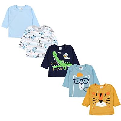 TupTam Baby Jungen Langarmshirt 5er Set TupTam Baby Jungen Langarmshirt 5er Set