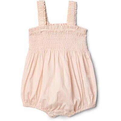 Amazon x Sofia Grainge Baby Mädchen Gewebter Ärmelloser Einteiler, Pfirsich Klassischer Streifen, 0 Monate Amazon x Sofia Grainge Baby Mädchen Gewebter Ärmelloser Einteiler, Pfirsich Klassischer Streifen, 0 Monate
