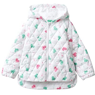 United Mädchen Jacke 2owxgn01a Halbjahresjacke, Weiß A Fantasy 66y, YS United Mädchen Jacke 2owxgn01a Halbjahresjacke, Weiß A Fantasy 66y, YS