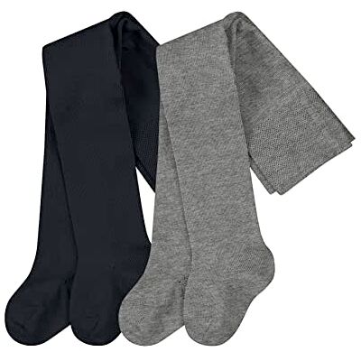 FALKE Unisex Baby Strumpfhose Family 2-Pack B TI Baumwolle einfarbig 2 Stück, Mehrfarbig (Sortiment 0010), 62-68 FALKE Unisex Baby Strumpfhose Family 2-Pack B TI Baumwolle einfarbig 2 Stück, Mehrfarbig (Sortiment 0010), 62-68